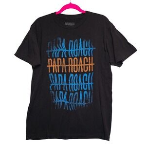 Papa Roach Who Do You Trust World Tour 2019‎ Black T Shirt Men's